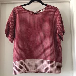 Madewell Short Sleeve Shift Top
